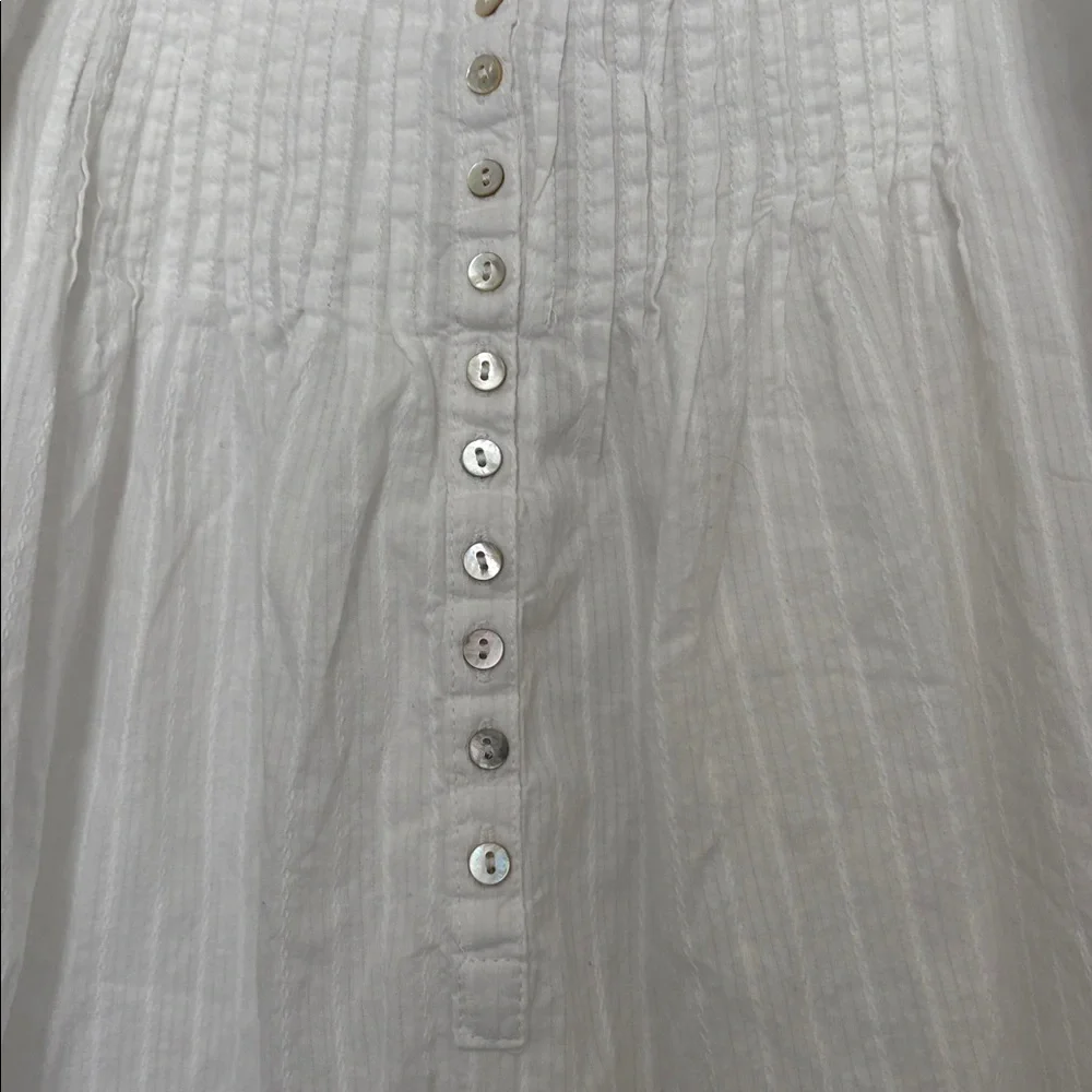 Eileen West White Lace-Trimmed Gown - Picture 2 of 6